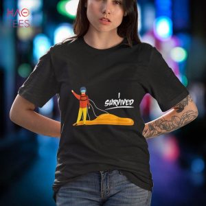 Skydiving Skydiver Parachutist Saying Humor I Survived Shirt