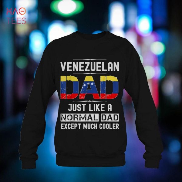 Venezuelan dad fathers day Venezuela flag funny men birthday Shirt
