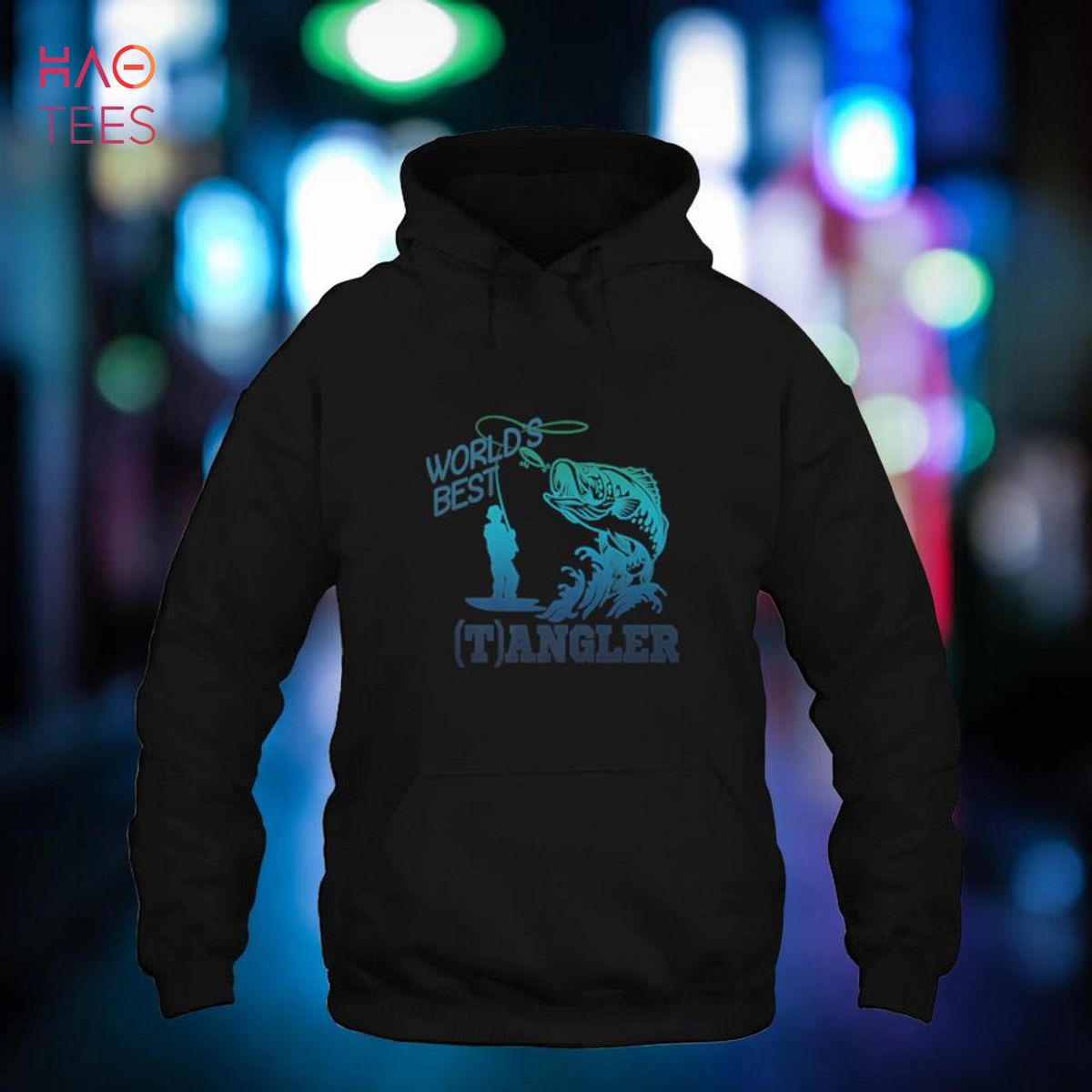 World’s Best Tangler Funny Fisherman Angler Fishing Shirt