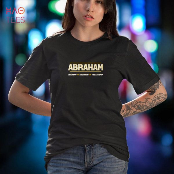 ABRAHAM the Man the Myth the LEGEND  Men Boys Name – Funny Shirt