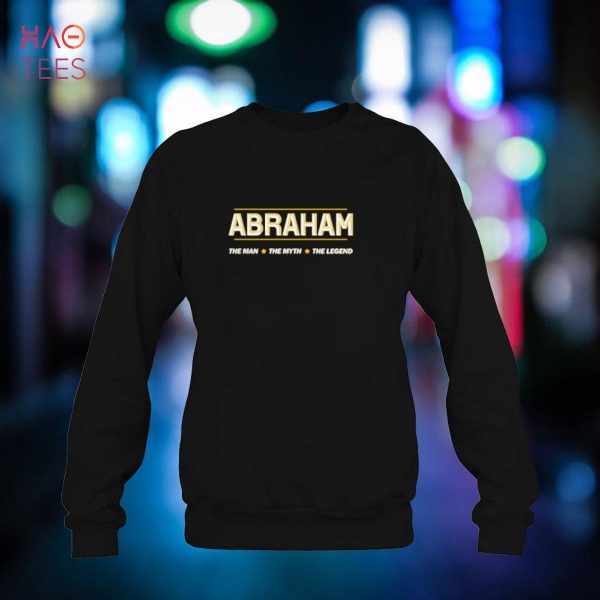 ABRAHAM the Man the Myth the LEGEND  Men Boys Name – Funny Shirt