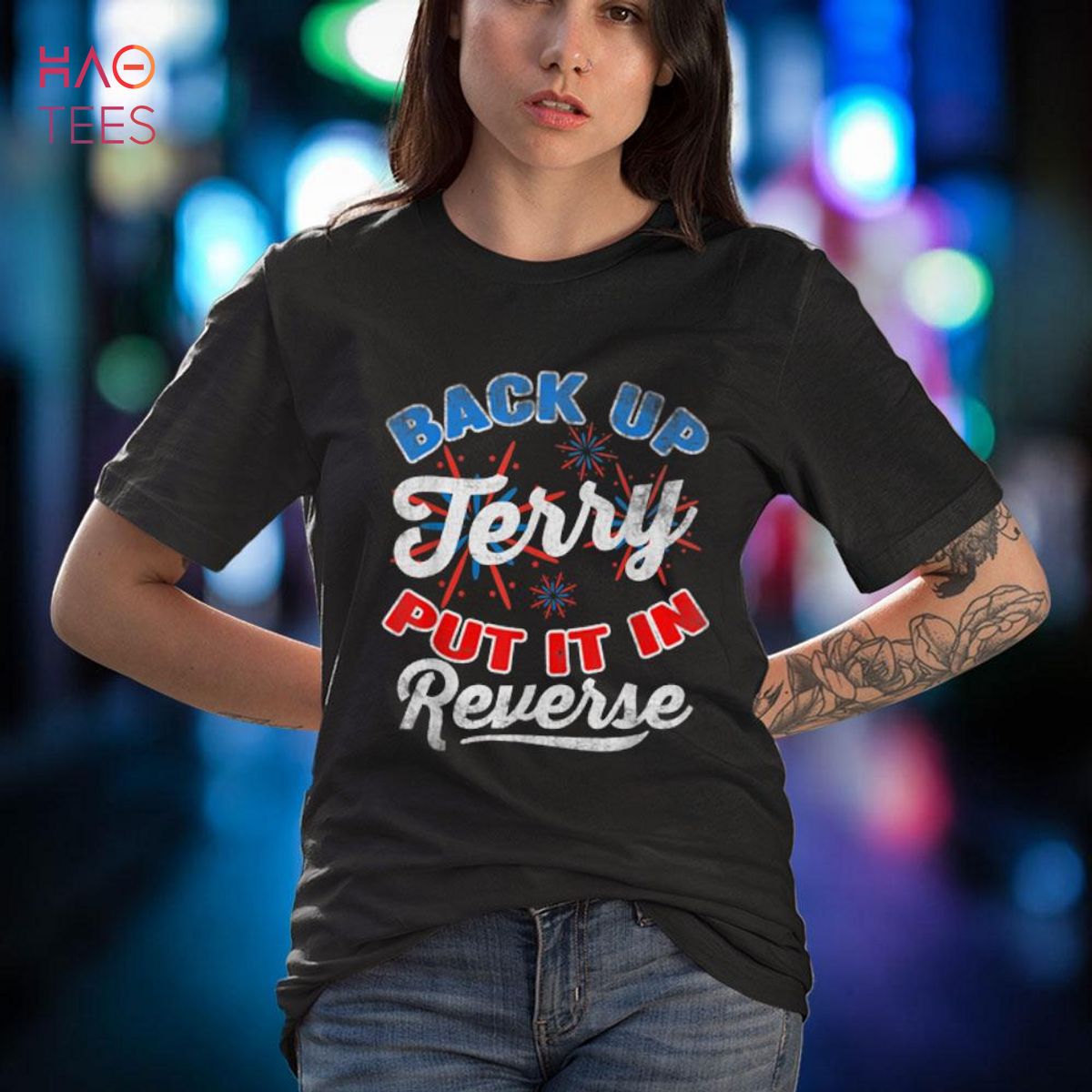 4th Of July Gift Back Up Terry Put It In Reverse Fireworks Funny 2021 4th Of July Tshirt 4th Of July Outfit Shirt 4th Of July Shirt