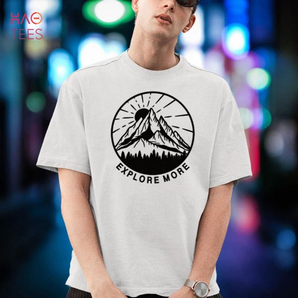Explore More Vintage Mountains Outdoor Travel Nature Hiking Shirt