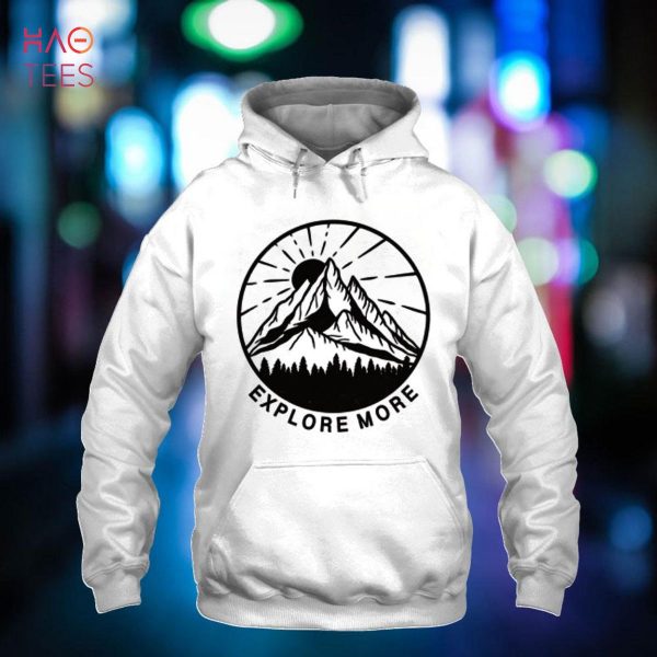 Explore More Vintage Mountains Outdoor Travel Nature Hiking Shirt