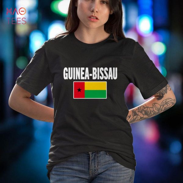 Guinea-Bissau T-shirt Bissauan Tee Flag souvenir Gift Shirt