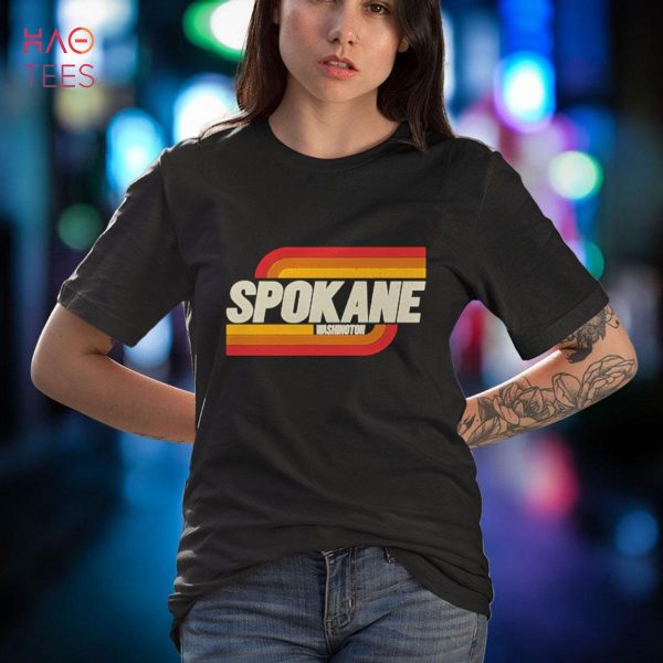 Spokane Washington WA City Vintage Shirt