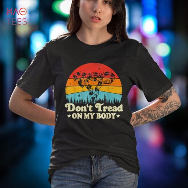 Donu2019t Tread On My Body Graphic Snake Feminist Pro Choice Shirt
