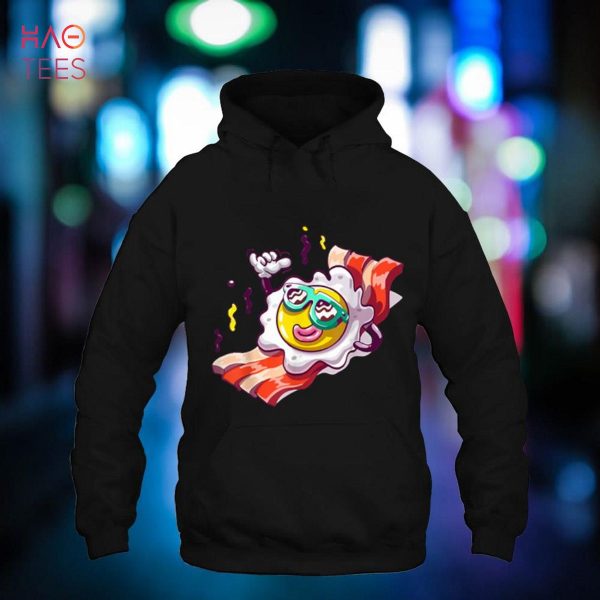 Funny Fried Egg And Bacon, Enjoy Moment Your Life Summer Shirt