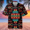Black Tribe Design Hawaiian Shirt 3D