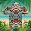 Navy Tribe Design Native American Polo T-Shirt 3D
