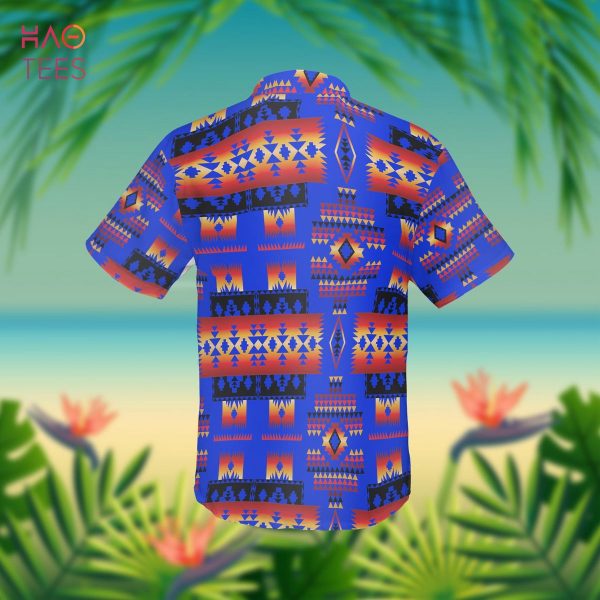 THE BEST Black Native Tribes Pattern Native American Hawaiian Shirt 3D