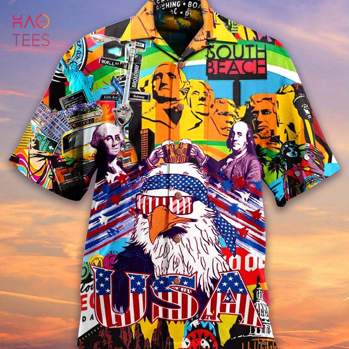 3d All Over Printed Subway Hawaiian 3D Shirt