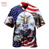 America Proud To Be An Cat Edition Hawaiian Shirt