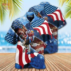 America Special Patriotic Eagle Edition Hawaiian Shirt