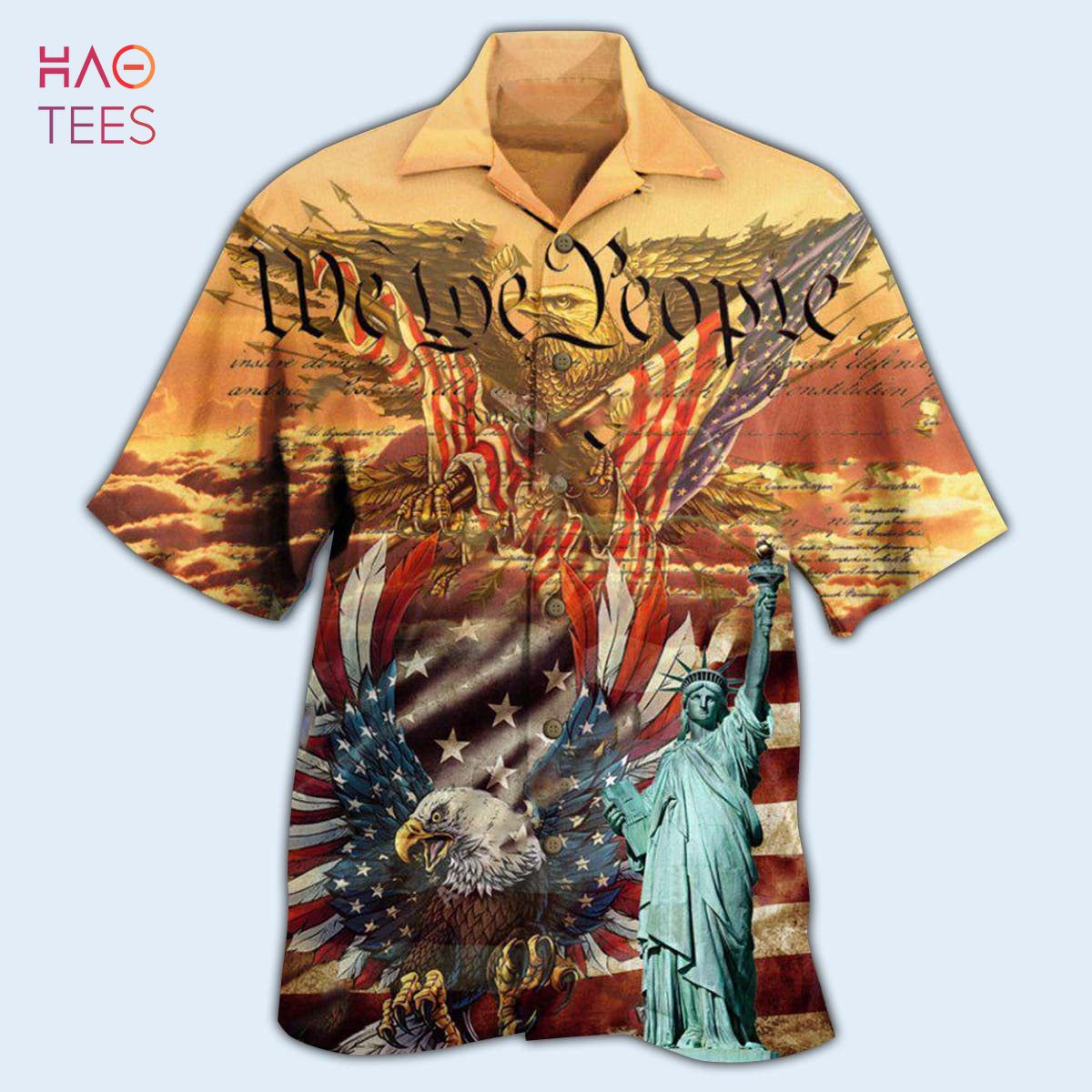American Patriotism Eagle Edition Hawaiian 3D Shirt