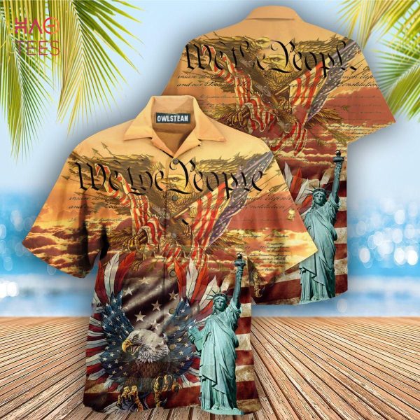 American Patriotism Eagle Edition Hawaiian 3D Shirt