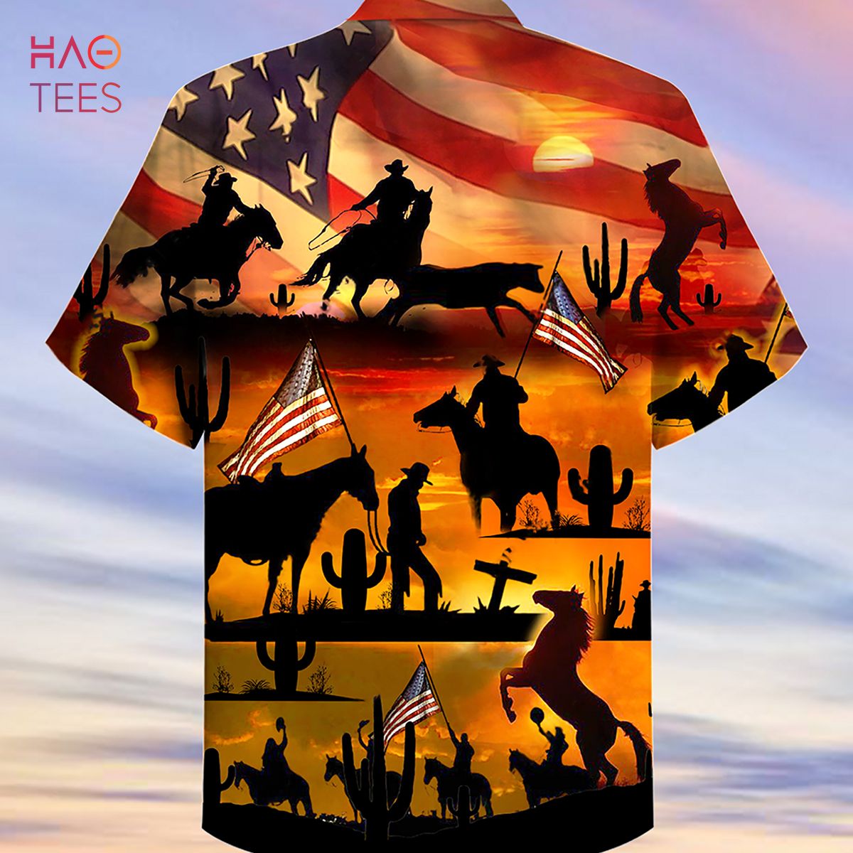Cowboy American Love Life 5 Limited Hawaiian Shirt