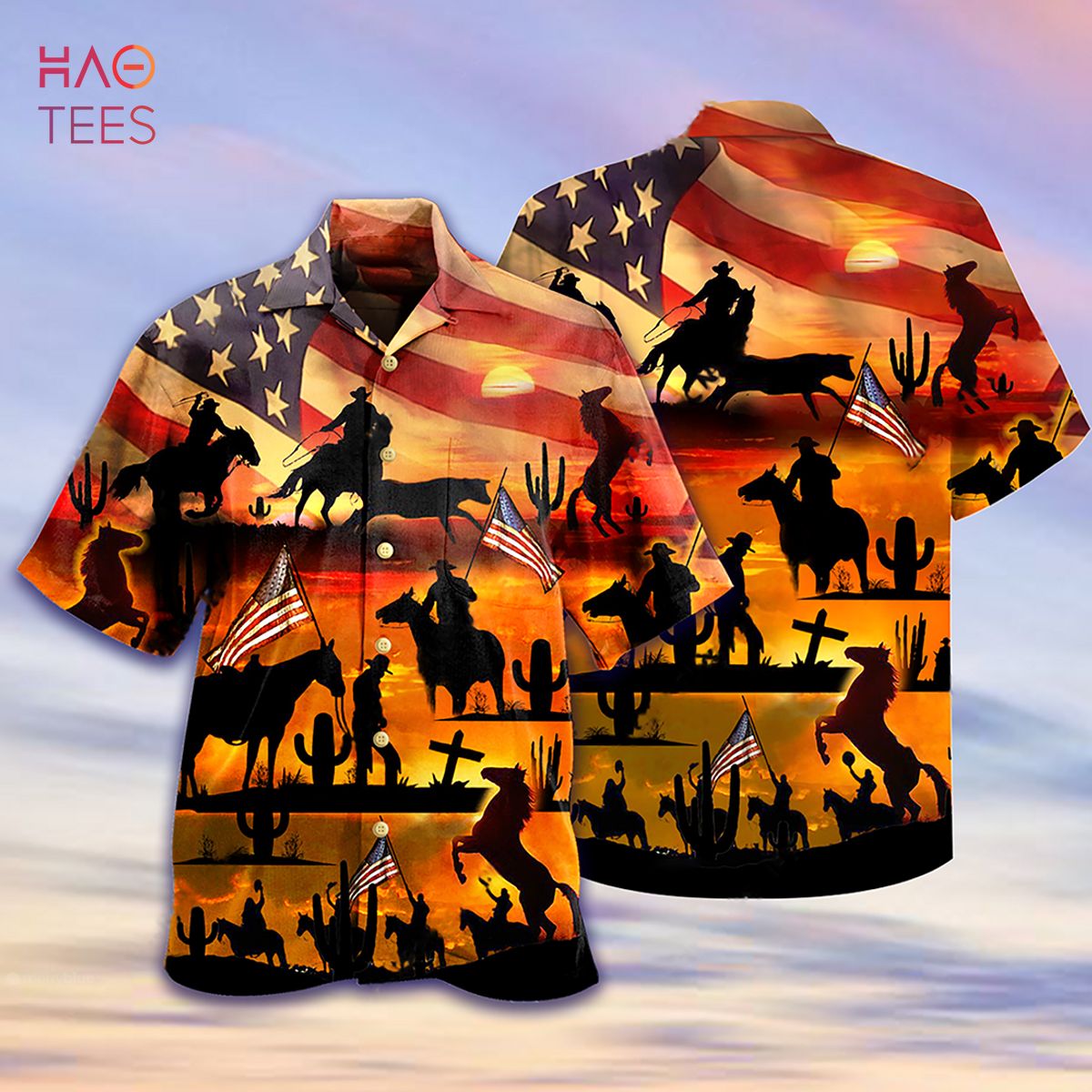 Cowboy American Love Life 5 Limited Hawaiian Shirt