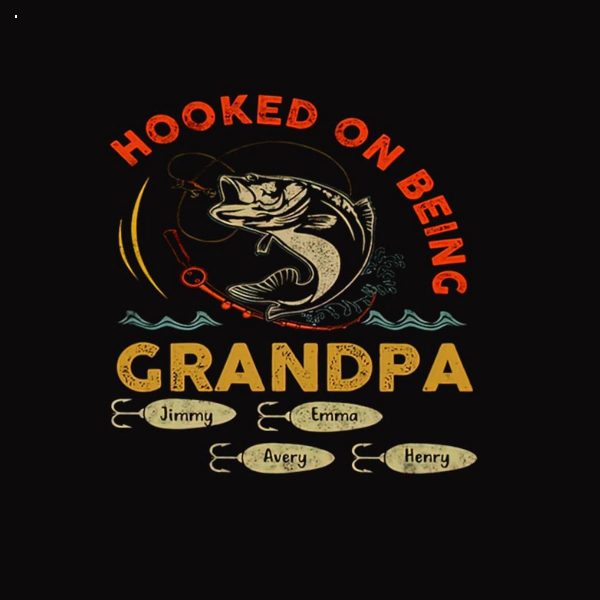 Lovelypod – Hooked On Being Grandpa Shirt