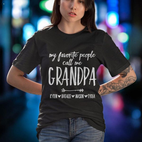 Lovelypod – My Favorite People Call Me Grandpa Shirt
