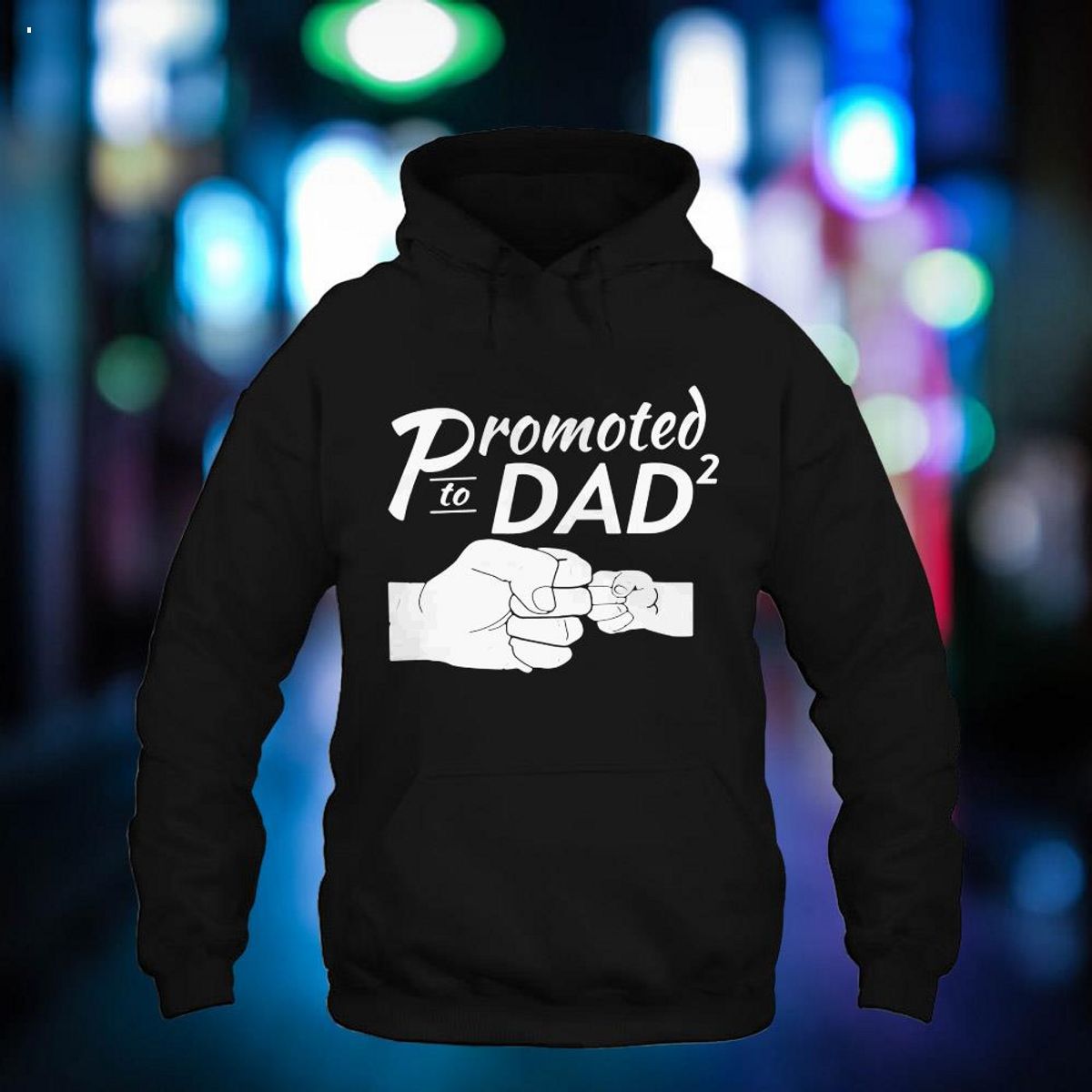 Mens Promoted To Dad For Second Time Shirt