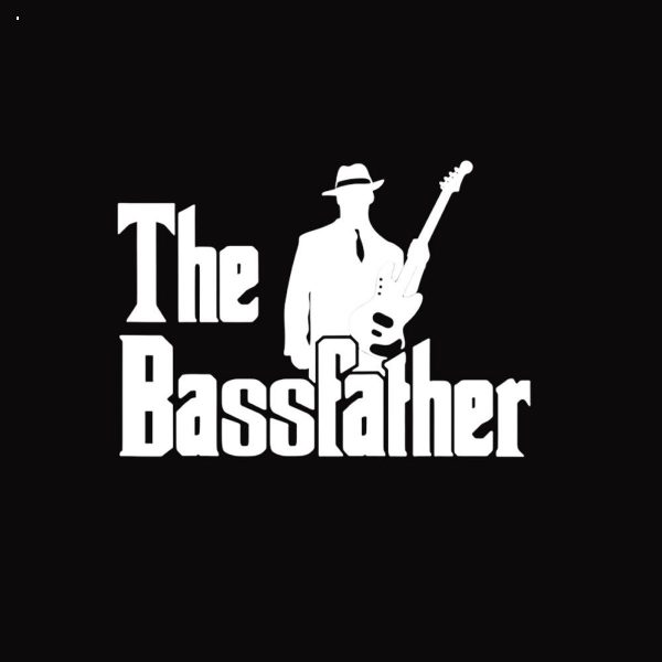 Mens The Bassfather Funny Quote For Bass Guitarist Shirt