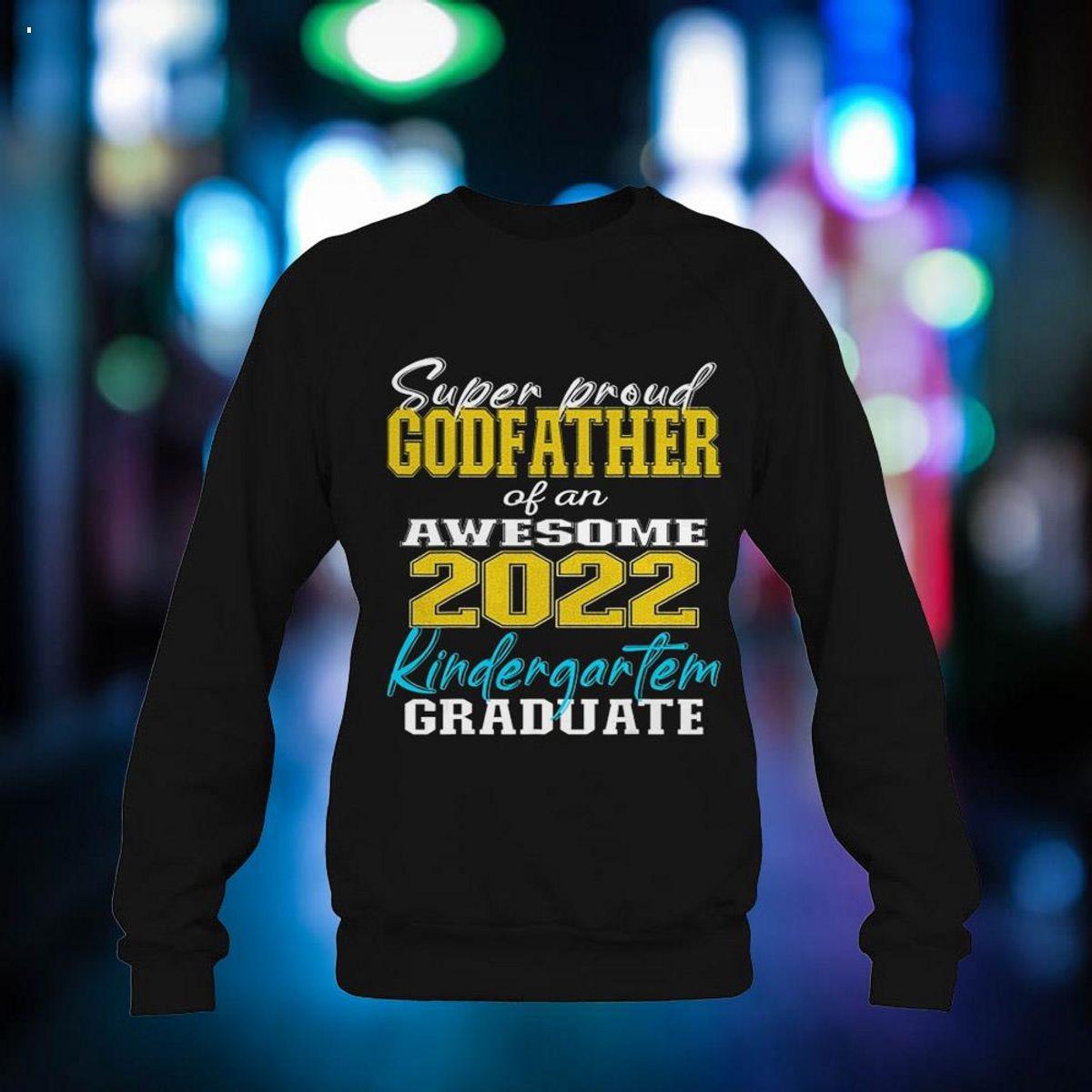Proud Godfather Of Kindergarten Graduate 2022 Graduation Shirt