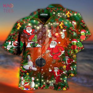 Bowling Do You Wanna Solo Bowling With Santa Claus Limited Hawaiian Shirt