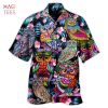 Hippie Owls Peace Life Color Limited Hawaiian Shirt