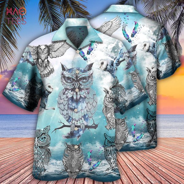 Tattoo style fantasy sky Hawaiian shirt