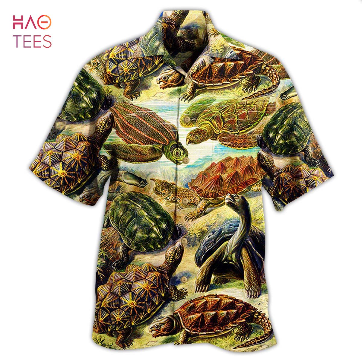 Turtle Be Not Afraid Of Going Slowly Limited Edition Hawaiian Shirt Turtle Be Not Afraid Of Going Slowly Limited Edition Hawaiian Shirt