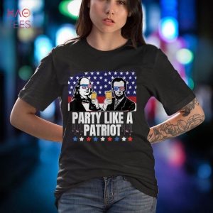 4th of July Patrioctic Vintage American Flag Funny Beer