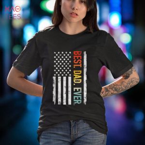 Best Dad Ever American Flag Fathers Day Gift For Dad Grandpa