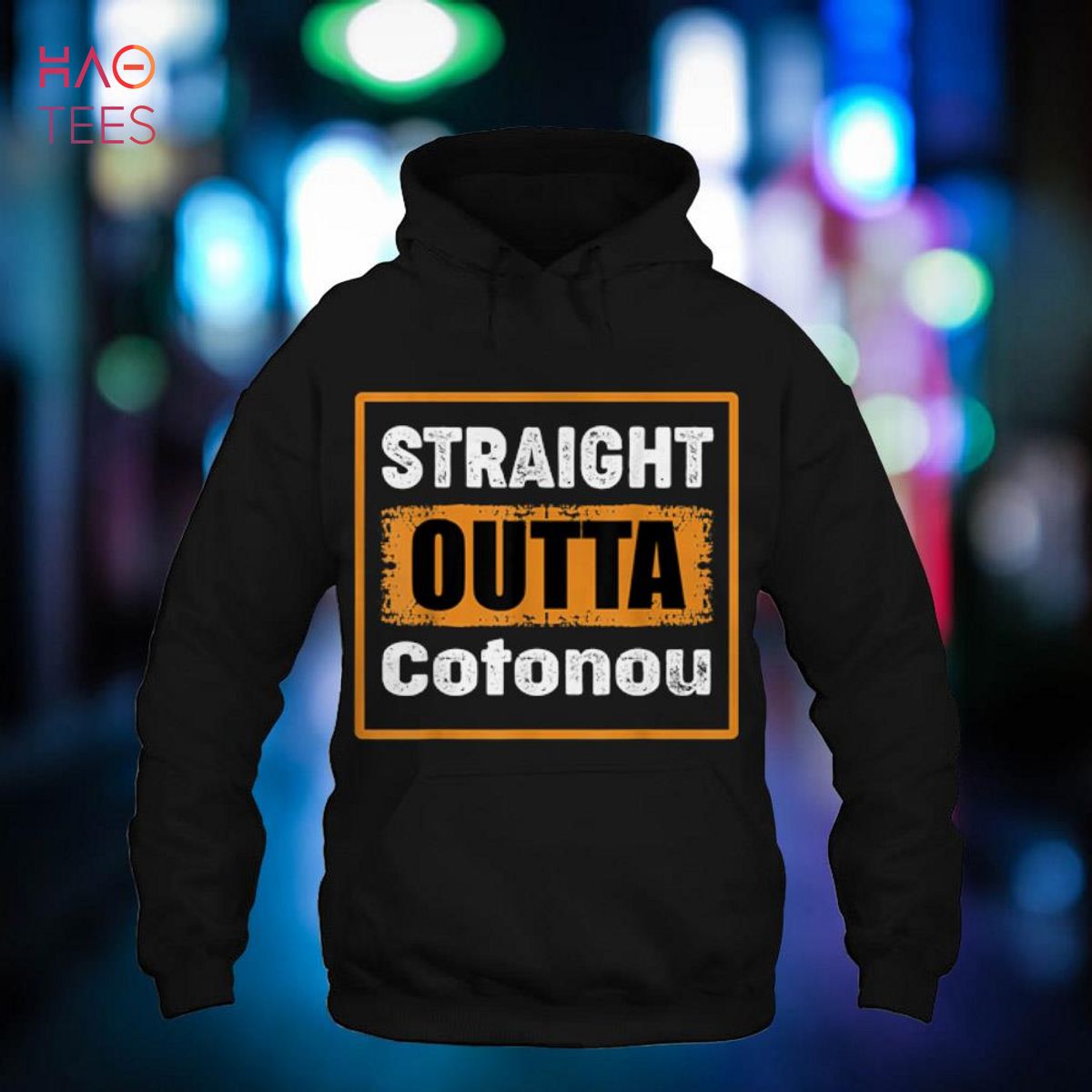 Straight Outta Cotonou Benin Retro Distressed Vintage Humor Straight Outta Cotonou Benin Retro Distressed Vintage Humor