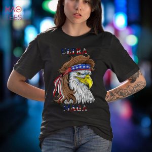 Ultra Maga Eagle Mullet Merica Men 4th Of July American Flag