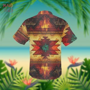 United Tribes Brown Design Native American Hawaiian Shirt 3D
