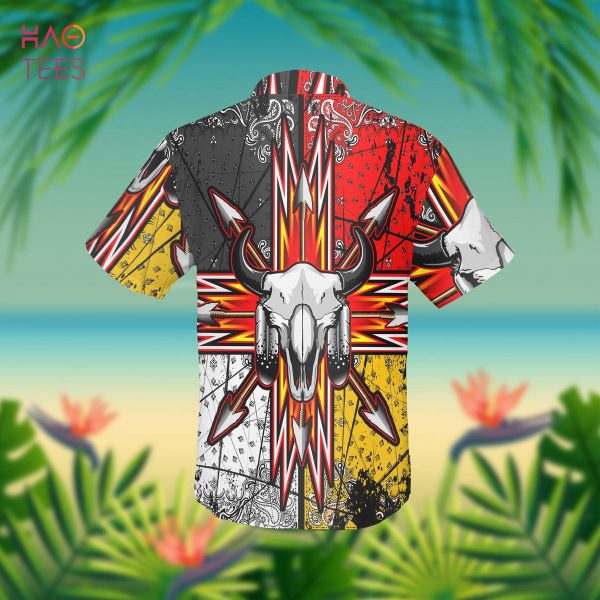 Bison Arrow Native American Hawaiian Shirt 3D