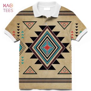 Southwest Symbol Native American Polo T-Shirt 3D