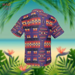 Purple Native Tribes Native American Hawaiian Shirt 3D