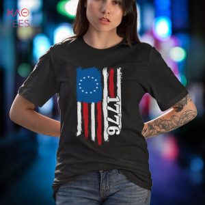 4th Of July T Shirt American Flag Betsy Ross 1776 Men Women Shirt