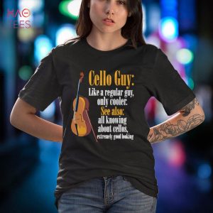 Cello Guy Definition Cello Player Cellists Cello Instrument Shirt