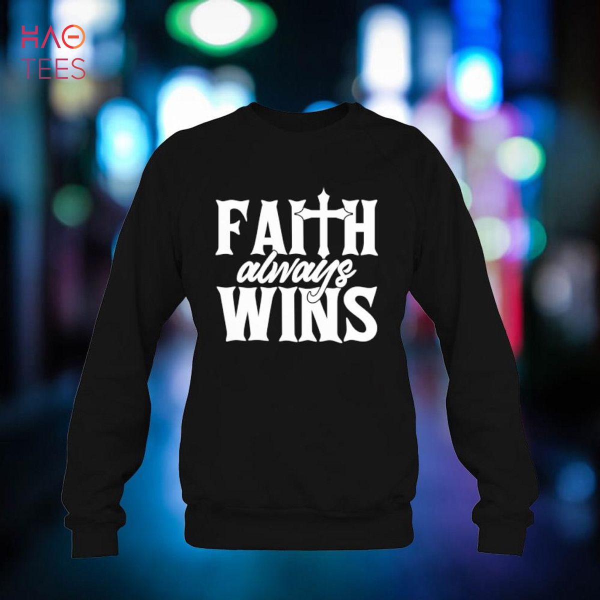 Christian Faith Always Wins Religion Religious Cross Shirt