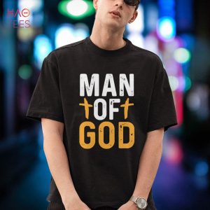 Man of God Christian Religion Religious Shirt