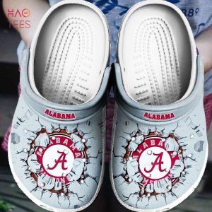 Alabama Crimson Crocs Clog Shoes