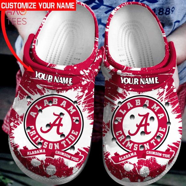 Alabama Football Crocs Clog Shoes