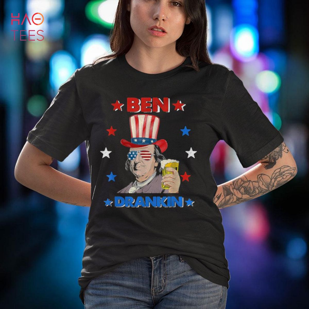 Ben Drankin 4th Of July Benjamin Franklin Men American Flag Shirt Ben Drankin 4th Of July Benjamin Franklin Men American Flag Shirt