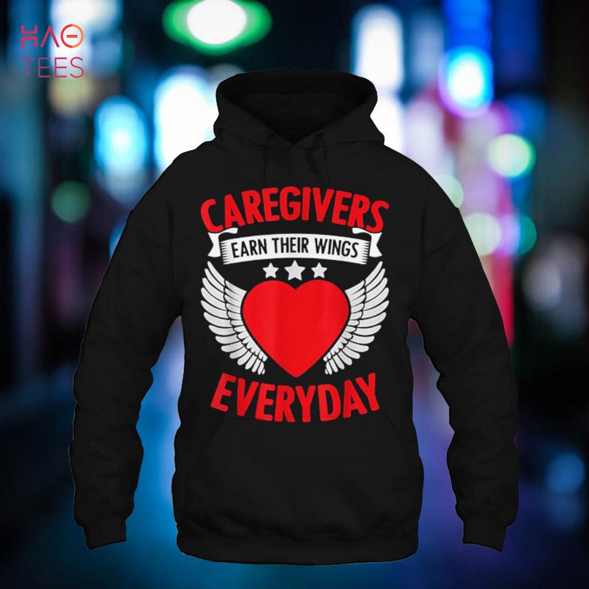 Caregivers Earn Wings Everyday Appreciation Nurse Aide Shirt Caregivers Earn Wings Everyday Appreciation Nurse Aide Shirt