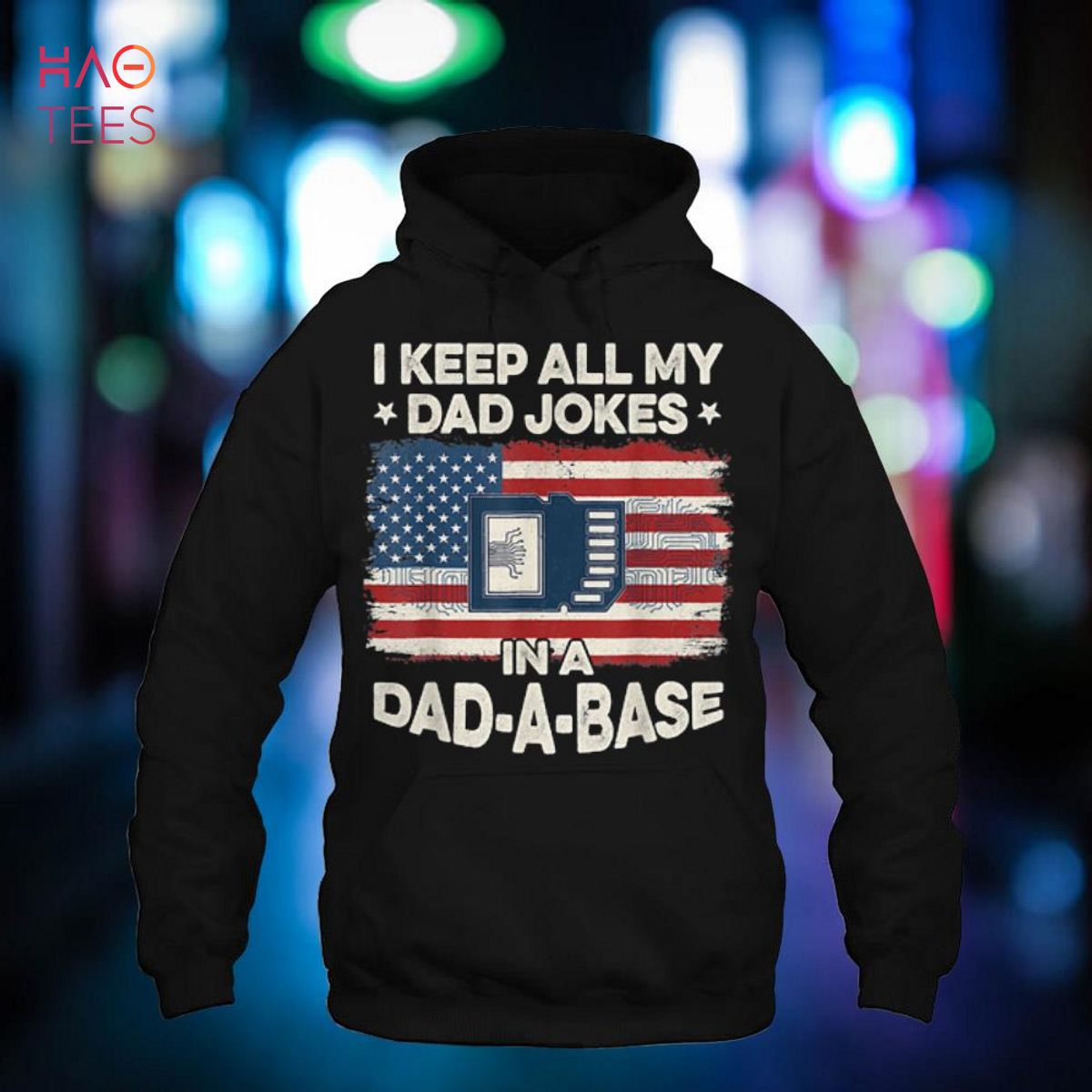 Dad Jokes I Keep In All A Dad-A-Base Vintage Fathers Day Men Shirt Dad Jokes I Keep In All A Dad-A-Base Vintage Fathers Day Men Shirt