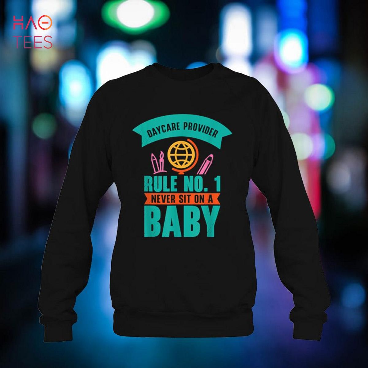 Hot Funny Daycare Provider Children Education Childcare Teacher Shirt Hot Funny Daycare Provider Children Education Childcare Teacher Shirt