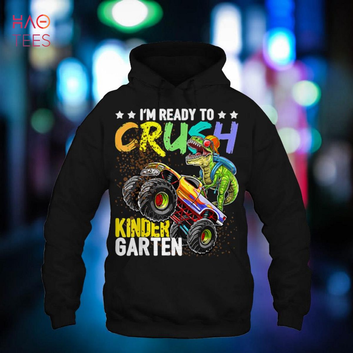 Kindergarten Dinosaur Monster Truck Back to School Boys Gift Shirt Kindergarten Dinosaur Monster Truck Back to School Boys Gift Shirt